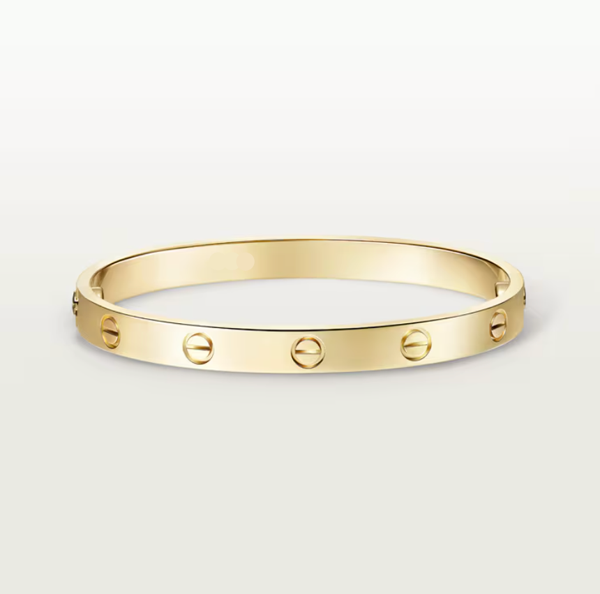 Gold Screw Bracelet