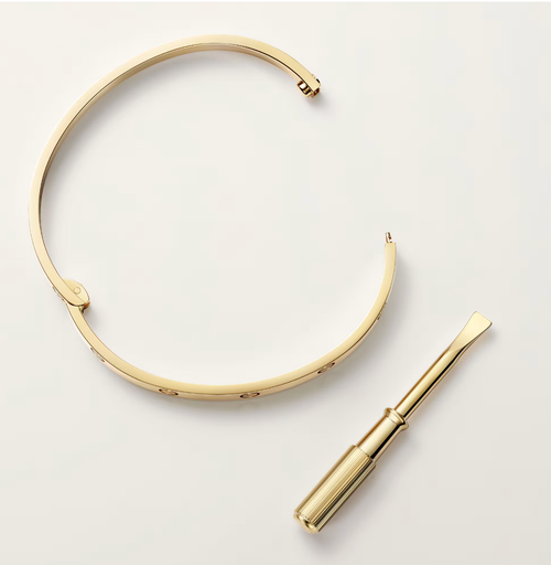 Gold Screw Bracelet